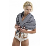 Khadi Scarf - Dark Grey