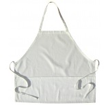 Napa Organic Twill Apron- White