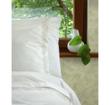 Shabby Chic Organic Cotton Fitted Sheet