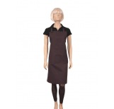 Apron - light canvas - anthracite