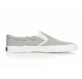 Fair Deck Collection 17 White w/ Black Pinstripes